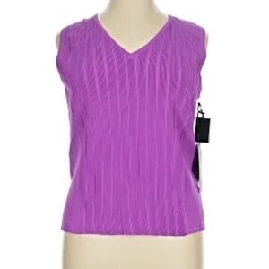 NEW - Bright Purple Sweater Top by Carlisle